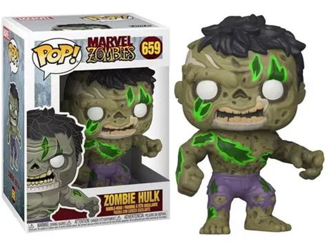 Figura pop original de Funko Pop Marvel Zombies Hulk Zombie 659 Envío