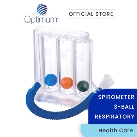 Opmi50 Spirometer 3 Ball Respiratory Exerciser Lazada