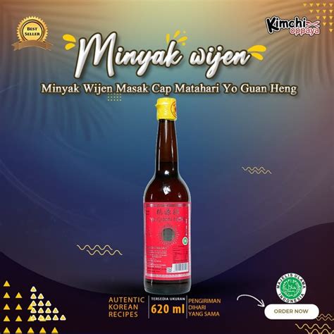 Jual Minyak Wijen Masak Cap Matahari Yo Guan Heng Sesame Oil 620 Ml