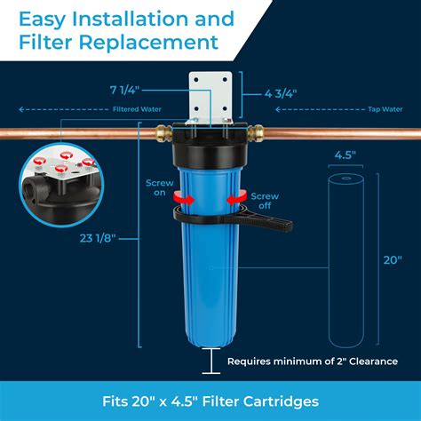 Big Blue Water Filter Housing Inch X Bb