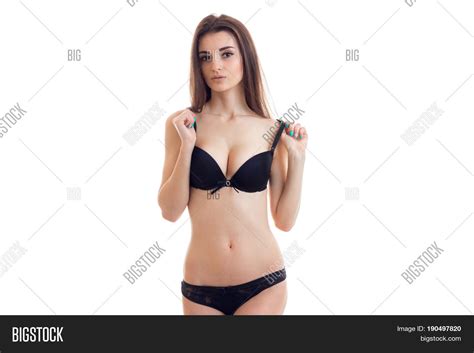 Sexy Slim Brunette Big Image Photo Free Trial Bigstock