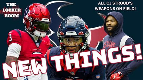 Stefon Diggs Makes Texans On Field Debut As All Cj Stroud S Weapons Get