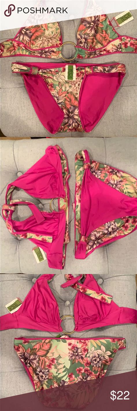 Bikini Bikinis Reversible Bikinis High Neck Bikinis