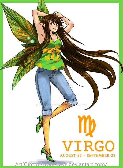 Virgo Fairy By Roots Love On Deviantart