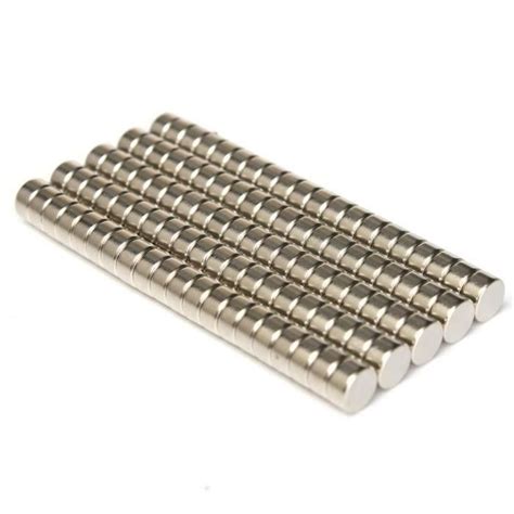 100pc N52 6x3mm Puissant Aimant Rond Neodymium Magnetique QK15904