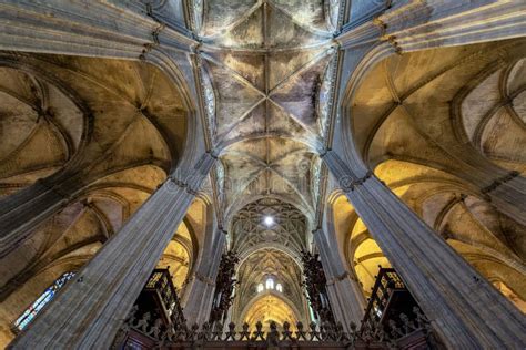 Seville Cathedral Interior editorial photography. Image of detail ...