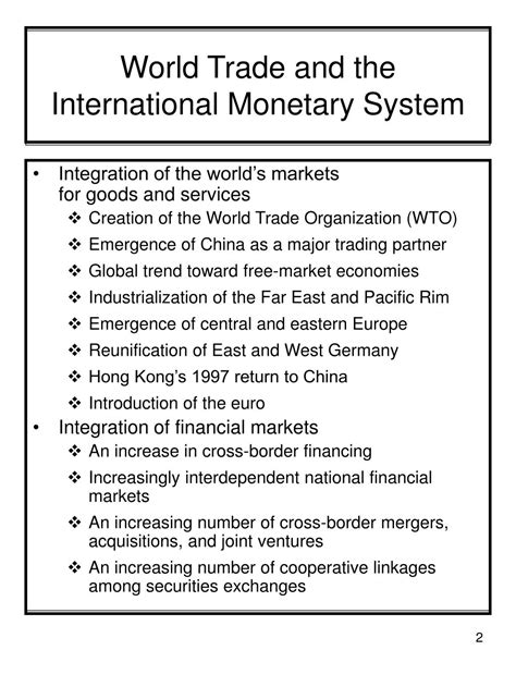 PPT The International Monetary System IMS PowerPoint Presentation