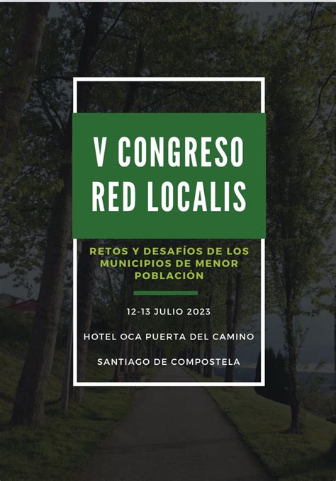 Red Localis on Twitter Los próximos 12 y 13 de julio tiene lugar el V