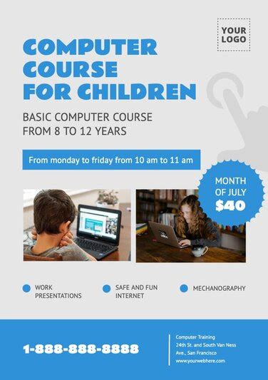 Free Computer Training Flyer Templates