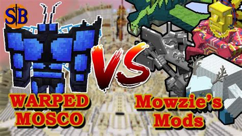 Warped Mosco Alex S Mobs Vs Mowzie S Mobs Minecraft Mobs Battle