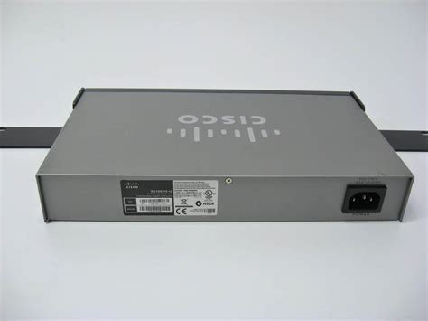 Cisco SG100 16 V2 16 Port Gigabit Switch W Rack Ears TESTED Free US