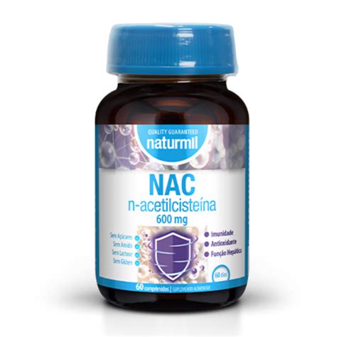 Nac Mg N Acetilciste Na Comprimidos Naturmil Natmed Pt