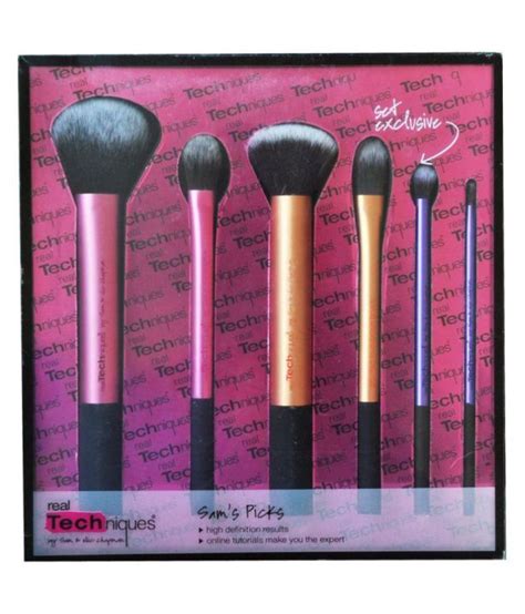 Real Techniques Brush Set Sams Pick Lazada Ph