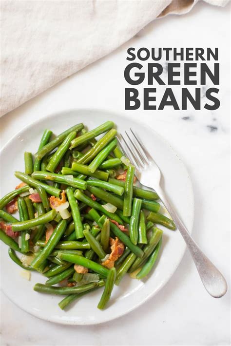 How To Cook Southern Style Green Beans • A Sweet Pea Chef