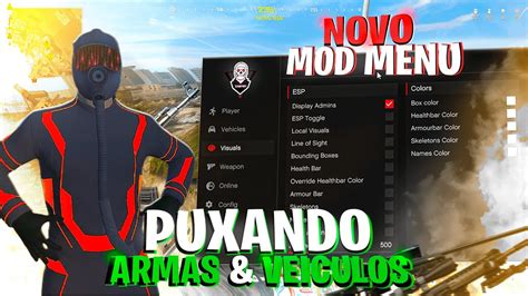 Novo Hack Mod Menu Pra Fivem Gta Rp 100 IndetectÁvel Tiago Menu Youtube