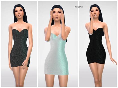 The Sims Resource KeyCamz Women S Dress 0324