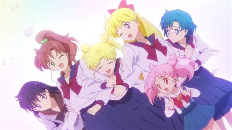 Sailor Moon Eternal trailer – The gang in their high school uniforms ...