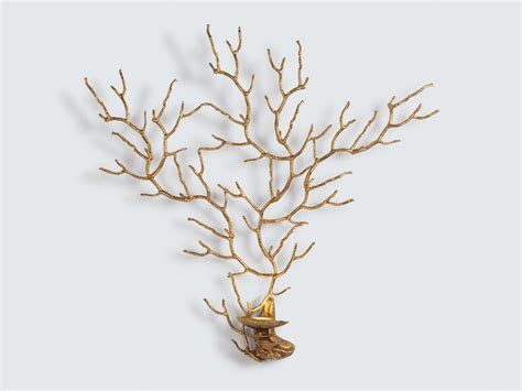 Led Handmade Bronze Wall Light Coral Ap By Serip Wall Lamp Wall