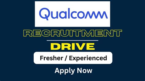 Qualcomm Freshers Hiring For Engineer Apply Now