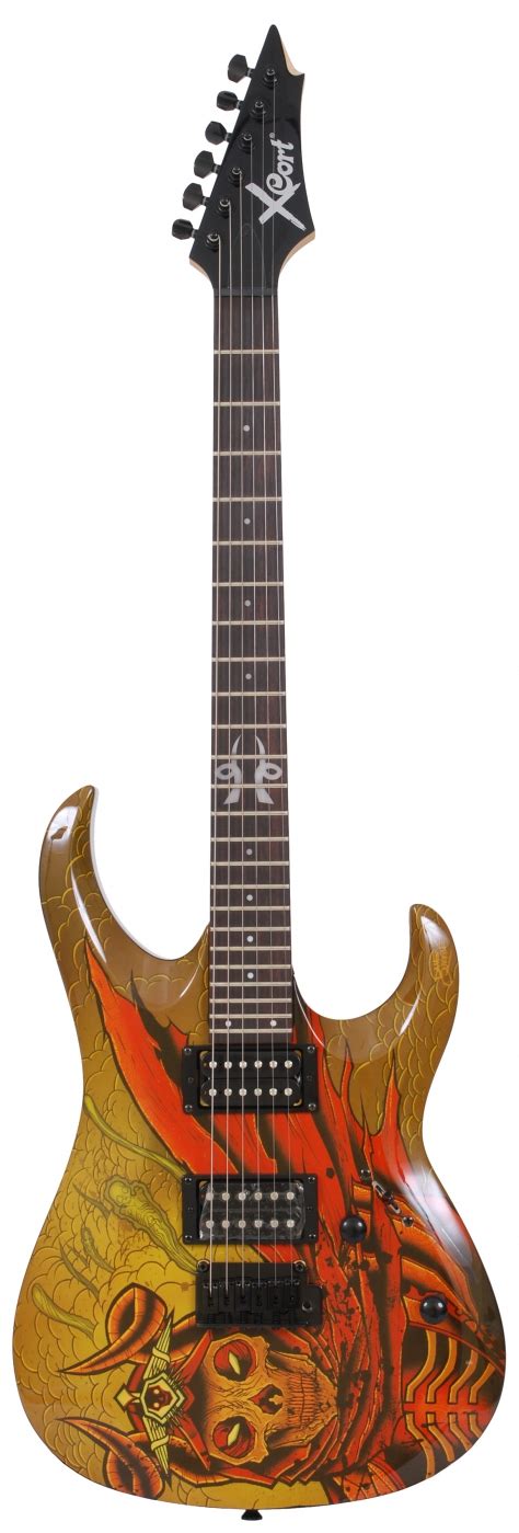Cort X2 WS BK electric guitar