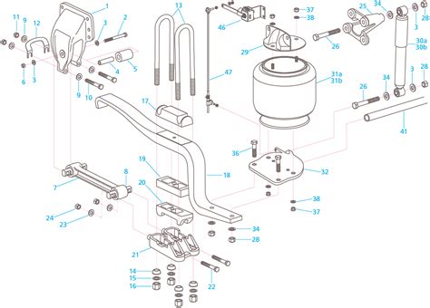 Hendrickson Air Suspension Diagram