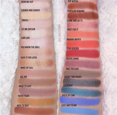 Colourpop Eyeshadow Swatches Artofit