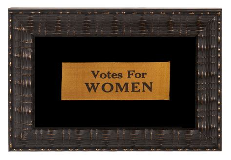 Silk Suffragette Ribbon With Votes For Women Text