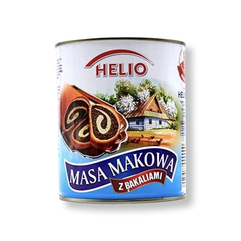 Helio Masa Makowa Poppy Seed Filling Fried Fruits And Honey 850g