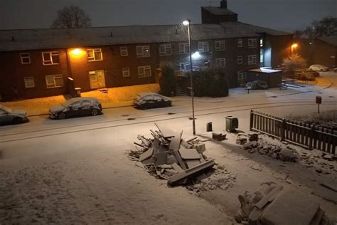 Live Updates As Snow Settles In Leeds With Amber Weather Warning Issued