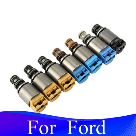 Transmission Solenoids Kit 7pc Set For BMW X3 X5 Audi 6 Speed A6 A8 Q7