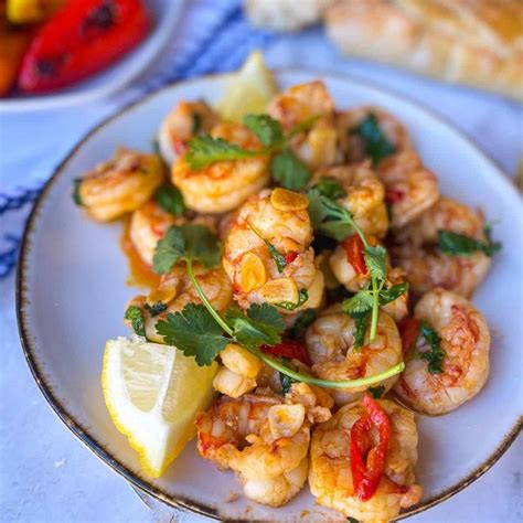 Portuguese Shrimp With Garlic Recipe Weekday Pescatarian