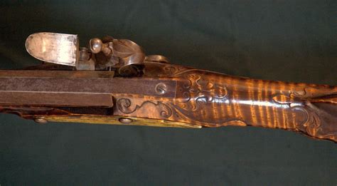 Early Colonial Rifle Von Aschwege Flintlocks