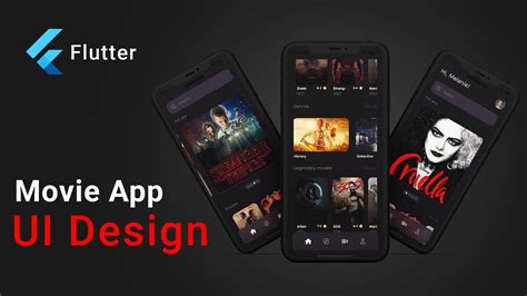 Movie App Ui Design Flutter Speed Code Youtube