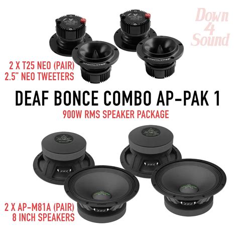 Deaf Bonce Products Down4sound Shop