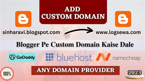 How To Add Custom Domain On Blogger Blogger Me Custom Domain