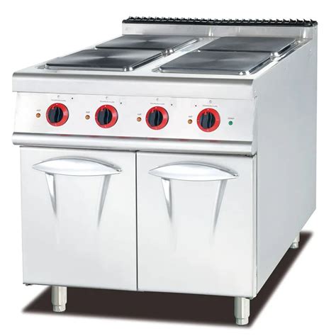 Commercial Electric Hot Plate Cooker 4 Burner Electric Hot Plate Andcabinet Buy Electric Hot