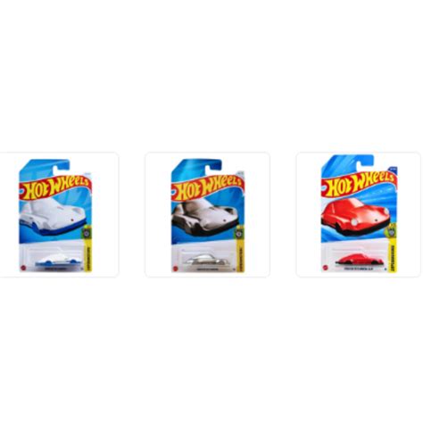 Hot Wheels Porsche Carrera Clip Keychain Series For Collections And