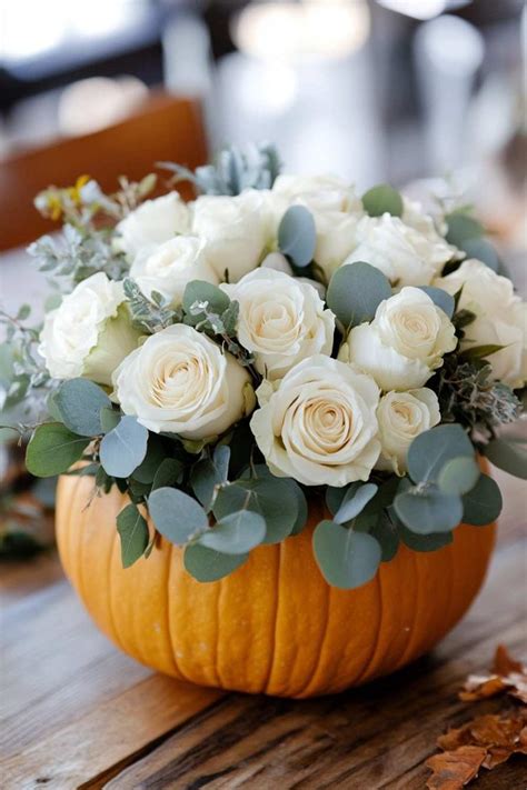 31 Gorgeous Pumpkin Flower Arrangements to Try This Fall