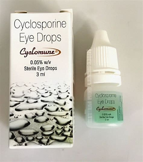 Cyclosporine Ophthalmic Emulsion Cyclosporine Eye Drops Latest Price