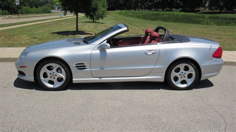 2004 Mercedes Benz Sl500 Convertible One Owner With 17000 Miles Lot