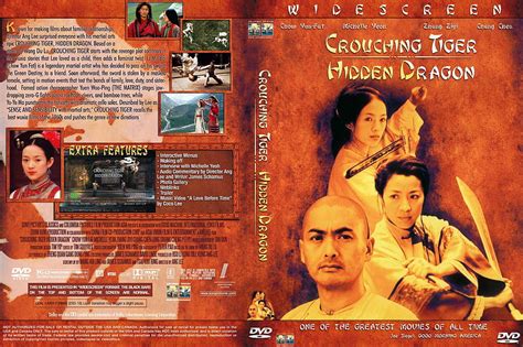 Crouching Tiger Hidden Dragon Dvd Cover Crouching Tiger Hidden Dragon