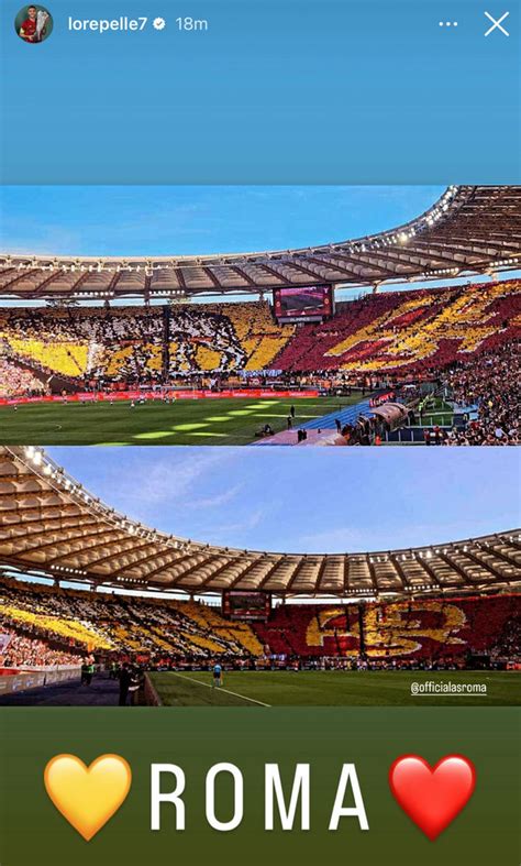 Instagram Pellegrini Esalta La Coreografia Della Curva Sud Nel Derby