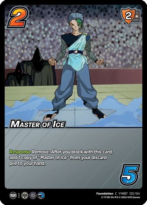 Master Of Ice Yu Yu Hakusho Dark Tournament Universus