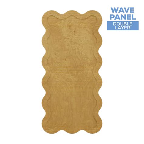 Large Wavy Collapsing Chiara Wall Panel Select Your Size