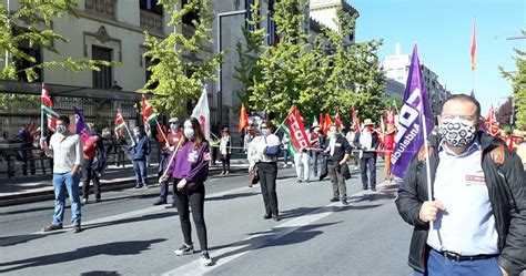 CCOO se suma a la movilización de los estudiantes de la UGR contra la