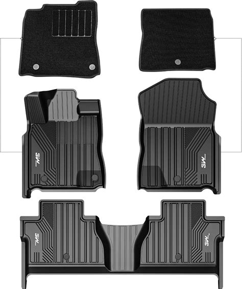 Amazon 3W Floor Mats Carpet Fit Toyota Tundra 2014 2021 Only