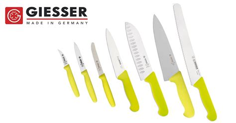 Ножи разделочные GIESSER / Germany - Сталь AISI 304™