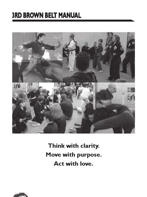 Bushido Martial Arts 3rd Brown Belt Manual by Bushido Martial Arts ...
