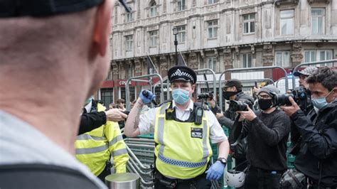 Anti Lockdown Protests In Central London Ended Up With Arrests Voice