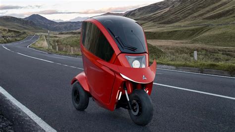 Check Out This Futuristic Enclosed Off Road Scooter